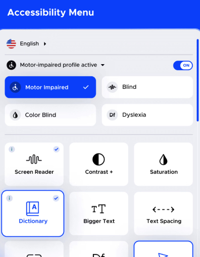 UserWay accessibility widget voor een betere website toegankelijkheid